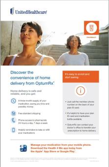 OptumRx mail order pharmacy 