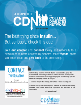 College Diabetes Network poster